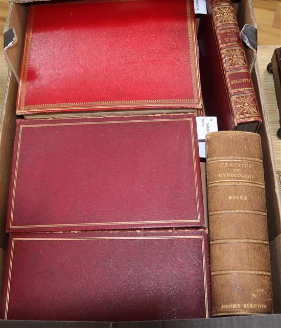 Sundry 19th century and later volumes, including Hallam, View of the State of Europe During the Middle Ages